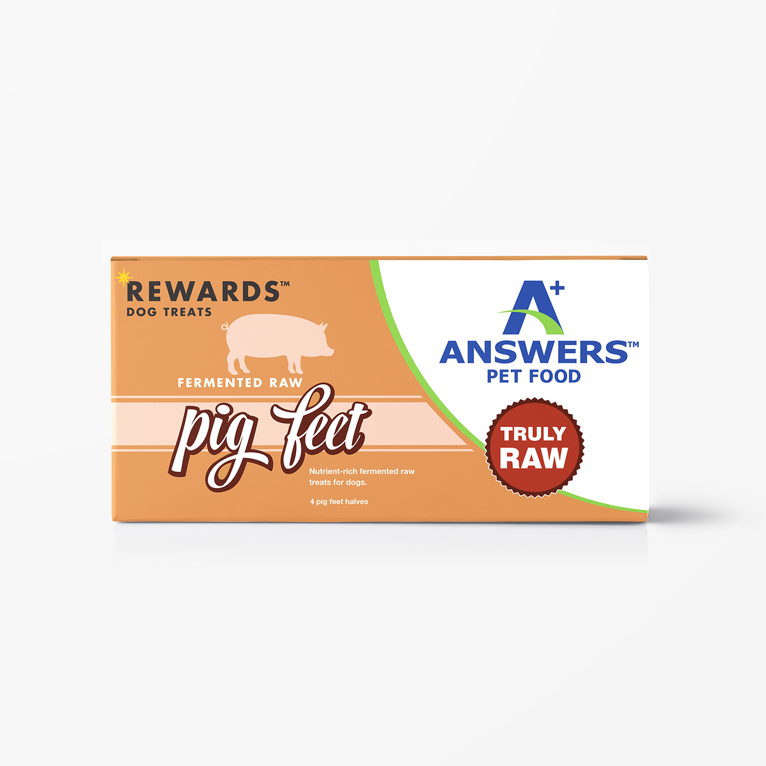 Answers Pet Food Fermented Raw Pig Feet Treats for Dogs