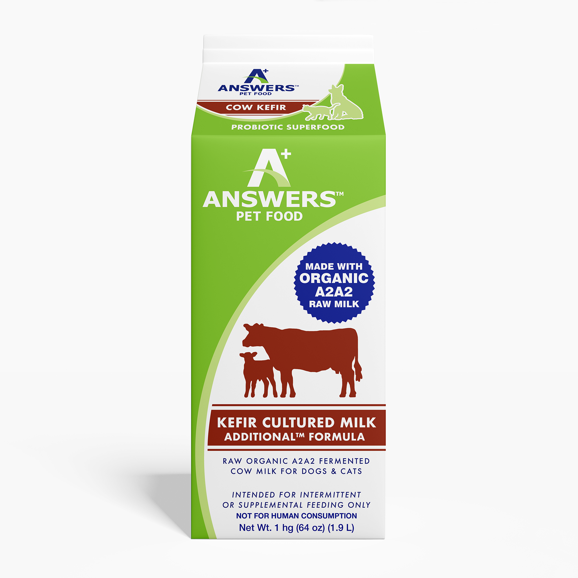 Power Pours Organic Raw Cow Kefir – ANSWERS Pet Food