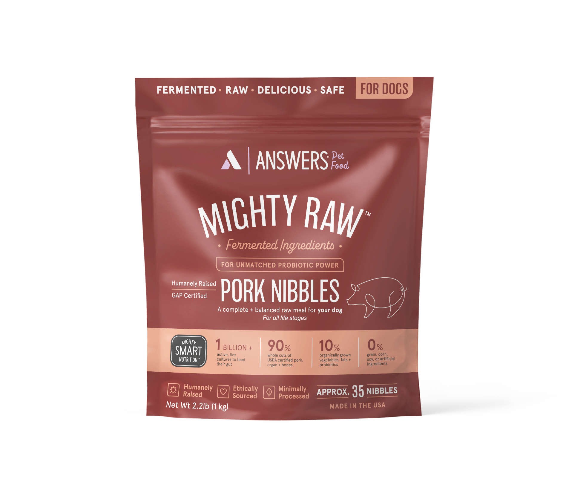 Mighty Raw Pork For Dogs